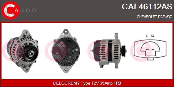 Casco CAL46112AS - Генератор autosila-amz.com