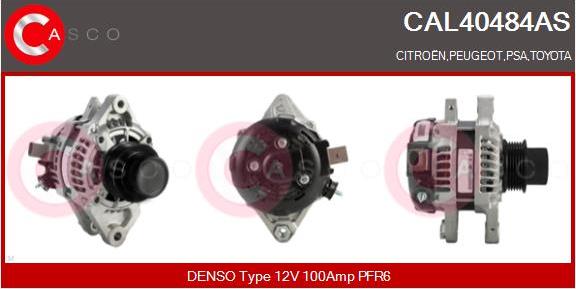 Casco CAL40484AS - Генератор autosila-amz.com