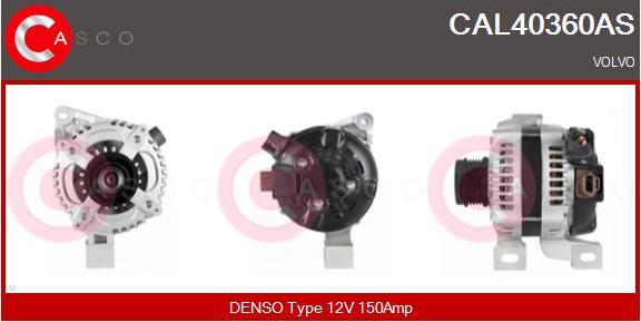 Casco CAL40360AS - Генератор autosila-amz.com