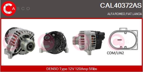 Casco CAL40372AS - Генератор autosila-amz.com