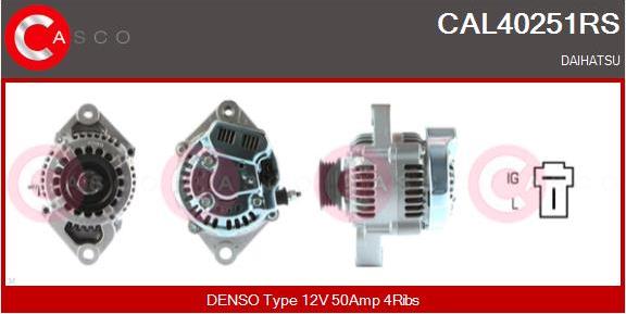 Casco CAL40251RS - Генератор autosila-amz.com