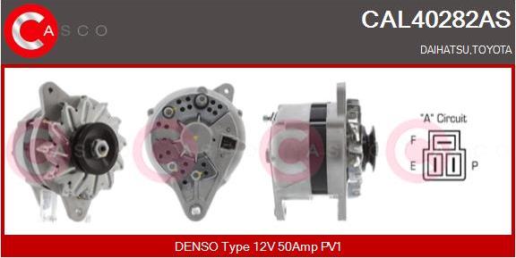 Casco CAL40282AS - Генератор autosila-amz.com