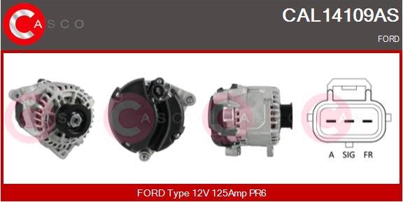 Casco CAL14109AS - Генератор autosila-amz.com