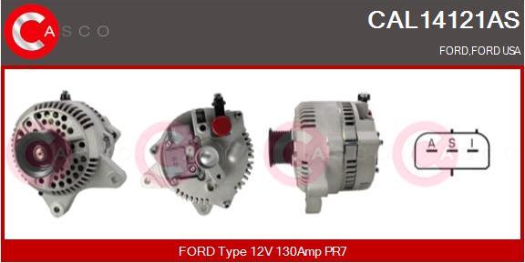 Casco CAL14121AS - Генератор autosila-amz.com