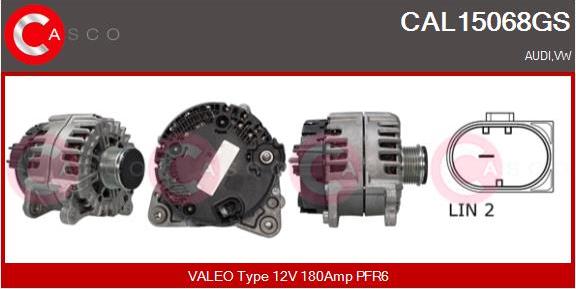 Casco CAL15068GS - Генератор autosila-amz.com