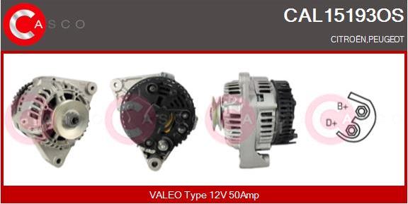 Casco CAL15193OS - Генератор autosila-amz.com