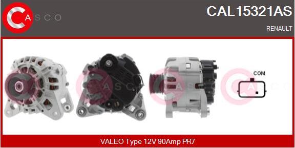 Casco CAL15321AS - Генератор autosila-amz.com