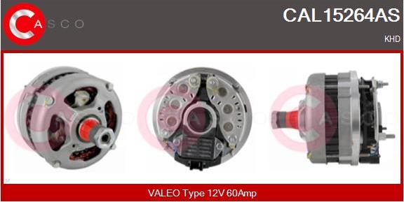 Casco CAL15264AS - Генератор autosila-amz.com