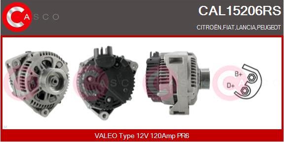 Casco CAL15206RS - Генератор autosila-amz.com