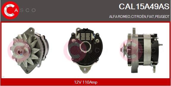 Casco CAL15A49AS - Генератор autosila-amz.com