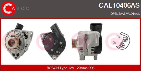 Casco CAL10406AS - Генератор autosila-amz.com