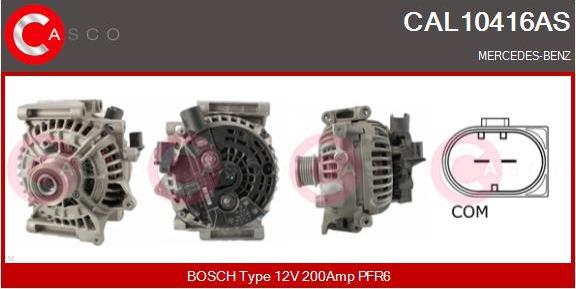 Casco CAL10416AS - Генератор autosila-amz.com