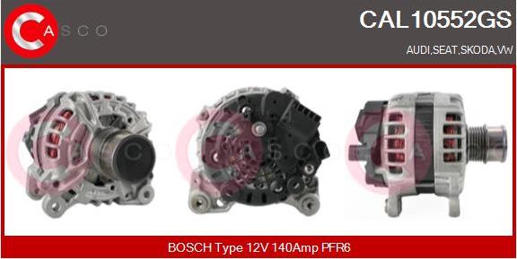 Casco CAL10552GS - Генератор autosila-amz.com