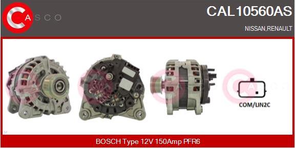 Casco CAL10560AS - Генератор autosila-amz.com