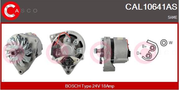 Casco CAL10641AS - Генератор autosila-amz.com