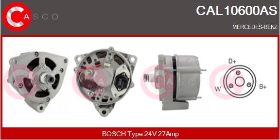 Casco CAL10600AS - Генератор autosila-amz.com