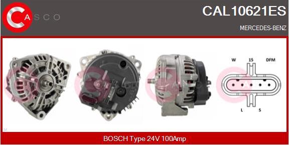 Casco CAL10621ES - Генератор autosila-amz.com