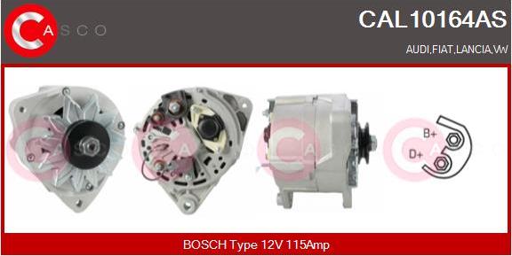 Casco CAL10164AS - Генератор autosila-amz.com