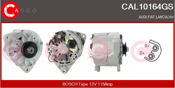 Casco CAL10164GS - Генератор autosila-amz.com