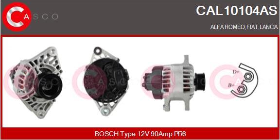 Casco CAL10104AS - Генератор autosila-amz.com