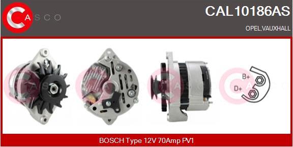 Casco CAL10186AS - Генератор autosila-amz.com