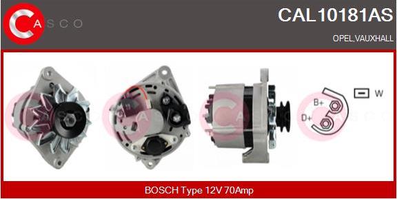 Casco CAL10181AS - Генератор autosila-amz.com