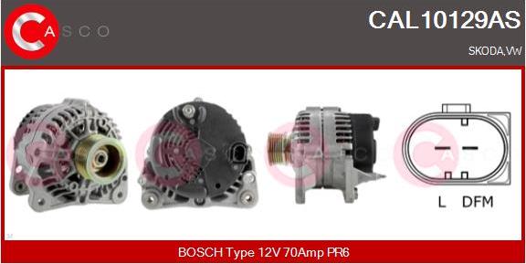 Casco CAL10129AS - Генератор autosila-amz.com