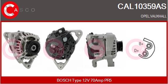 Casco CAL10359AS - Генератор autosila-amz.com