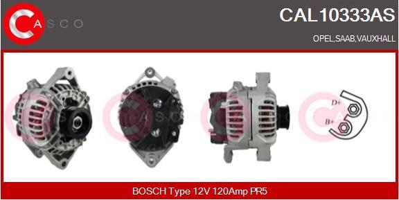 Casco CAL10333AS - Генератор autosila-amz.com