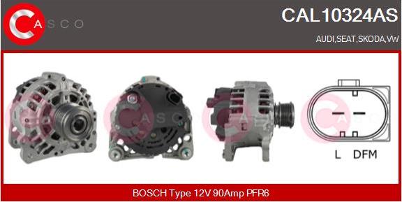 Casco CAL10324AS - Генератор autosila-amz.com