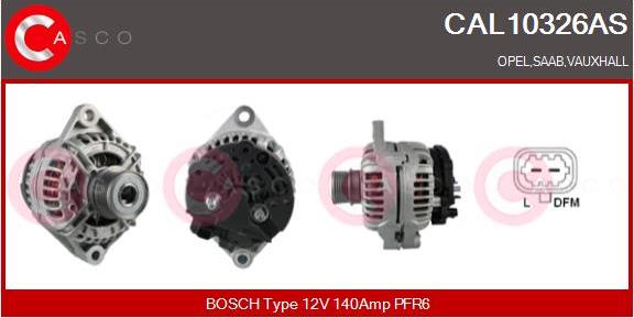 Casco CAL10326AS - Генератор autosila-amz.com