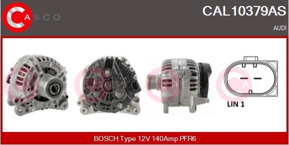 Casco CAL10379AS - Генератор autosila-amz.com