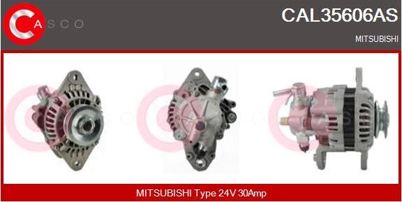 Casco CAL35606AS - Генератор autosila-amz.com