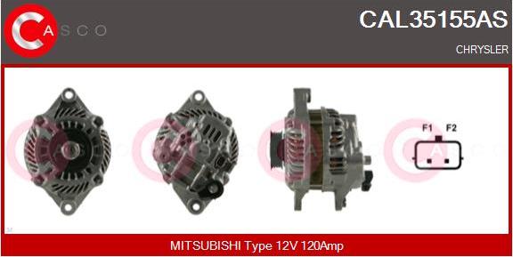 Casco CAL35155AS - Генератор autosila-amz.com