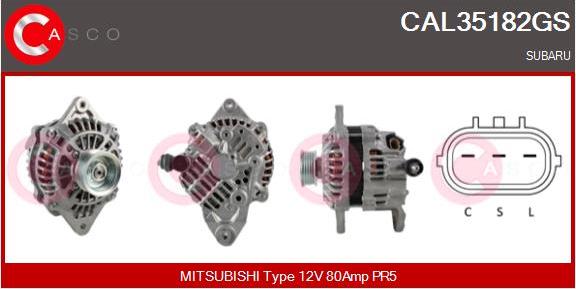 Casco CAL35182GS - Генератор autosila-amz.com