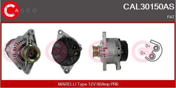 Casco CAL30150AS - Генератор autosila-amz.com