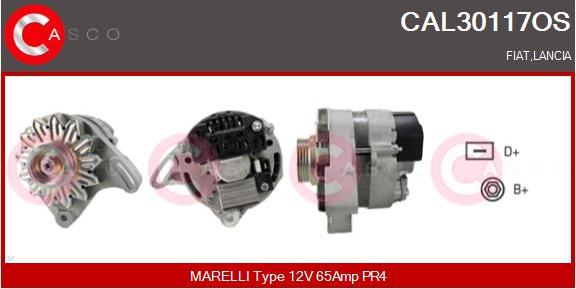 Casco CAL30117OS - Генератор autosila-amz.com