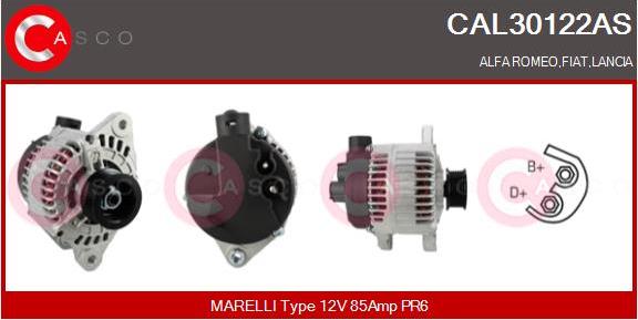 Casco CAL30122AS - Генератор autosila-amz.com