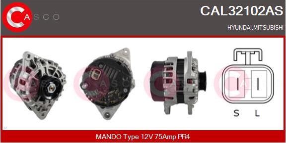 Casco CAL32102AS - Генератор autosila-amz.com