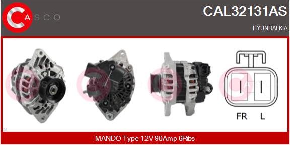 Casco CAL32131AS - Генератор autosila-amz.com