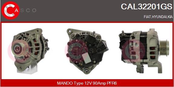 Casco CAL32201GS - Генератор autosila-amz.com