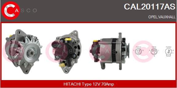 Casco CAL20117AS - Генератор autosila-amz.com