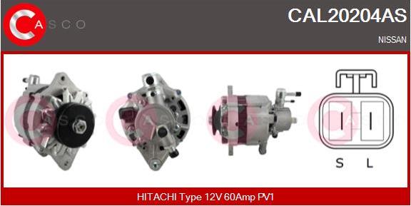 Casco CAL20204AS - Генератор autosila-amz.com