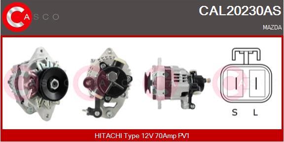 Casco CAL20230AS - Генератор autosila-amz.com