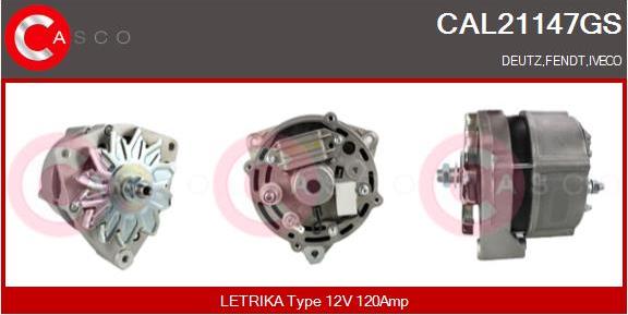 Casco CAL21147GS - Генератор autosila-amz.com