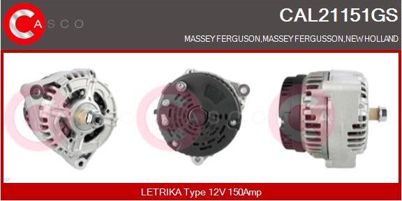 Casco CAL21151GS - Генератор autosila-amz.com