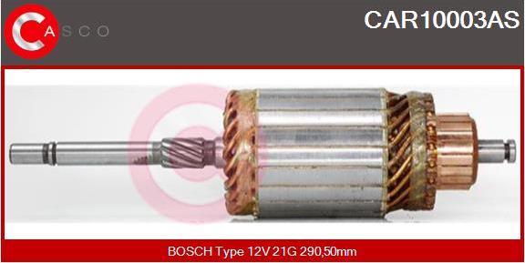 Casco CAR10003AS - Якорь, стартер autosila-amz.com