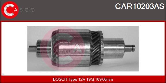 Casco CAR10203AS - Якорь, стартер autosila-amz.com