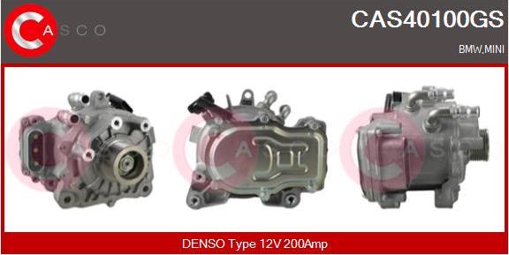 Casco CAS40100GS - Пусковой генератор autosila-amz.com