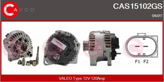 Casco CAS15102GS - Пусковой генератор autosila-amz.com